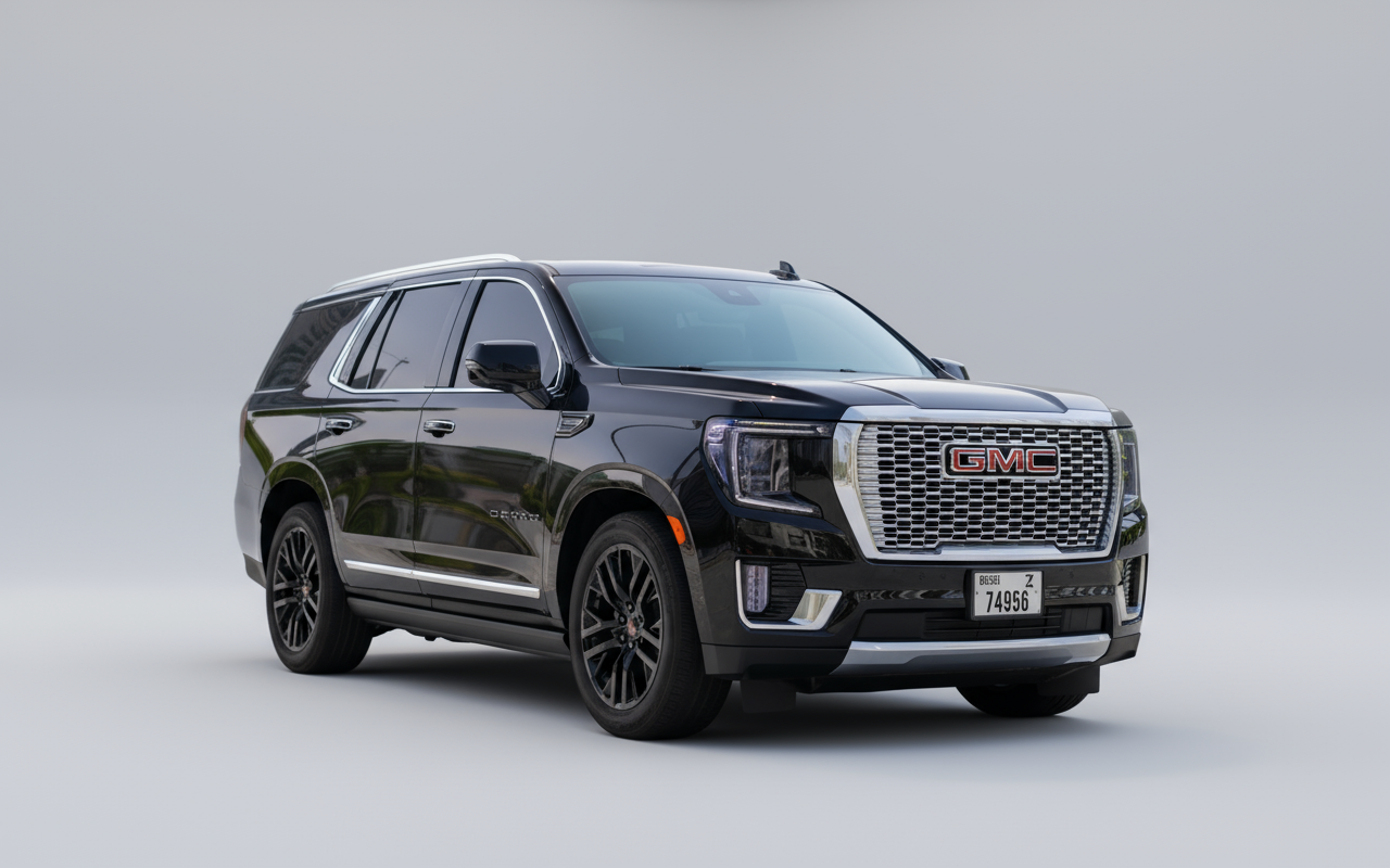Rent GMC Yukon Denali 2023 Black or similar DRD Car Rental LLC