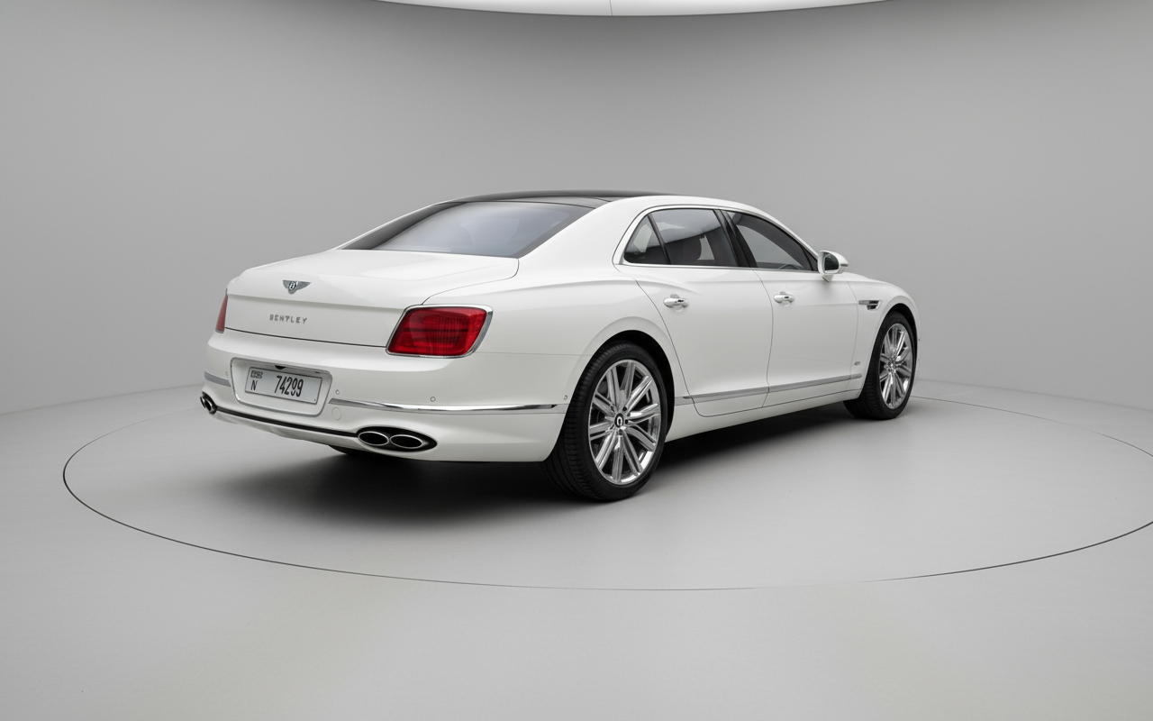 Rent Bentley Flying Spur 2020 White N74299 or similar DRD Car Rental LLC
