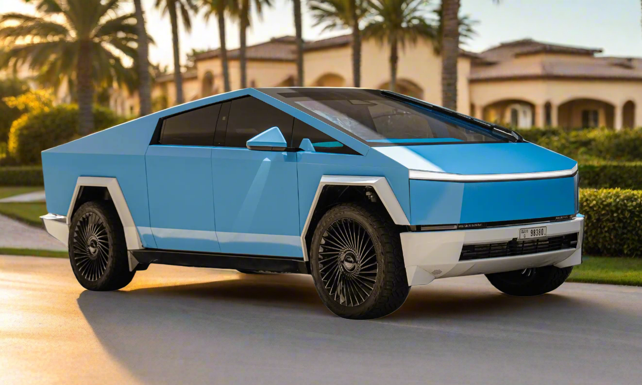 Rent Tesla Cyber Truck Beast 2025 or similar DRD Car Rental LLC