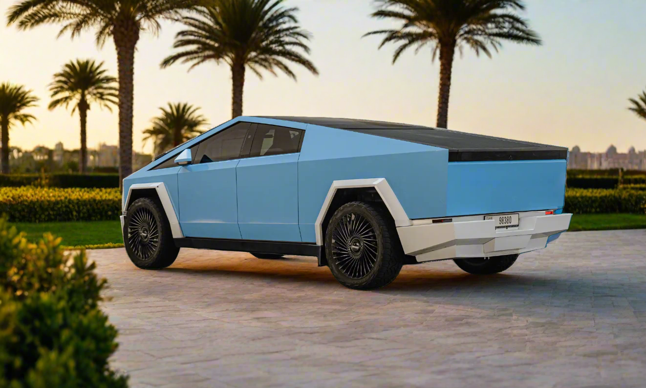 Rent Tesla Cyber Truck Beast 2025 or similar DRD Car Rental LLC