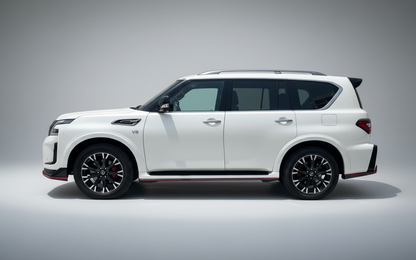 Rent Nissan Patrol Nismo 2024 EE16773 White or similar DRD Car Rental LLC