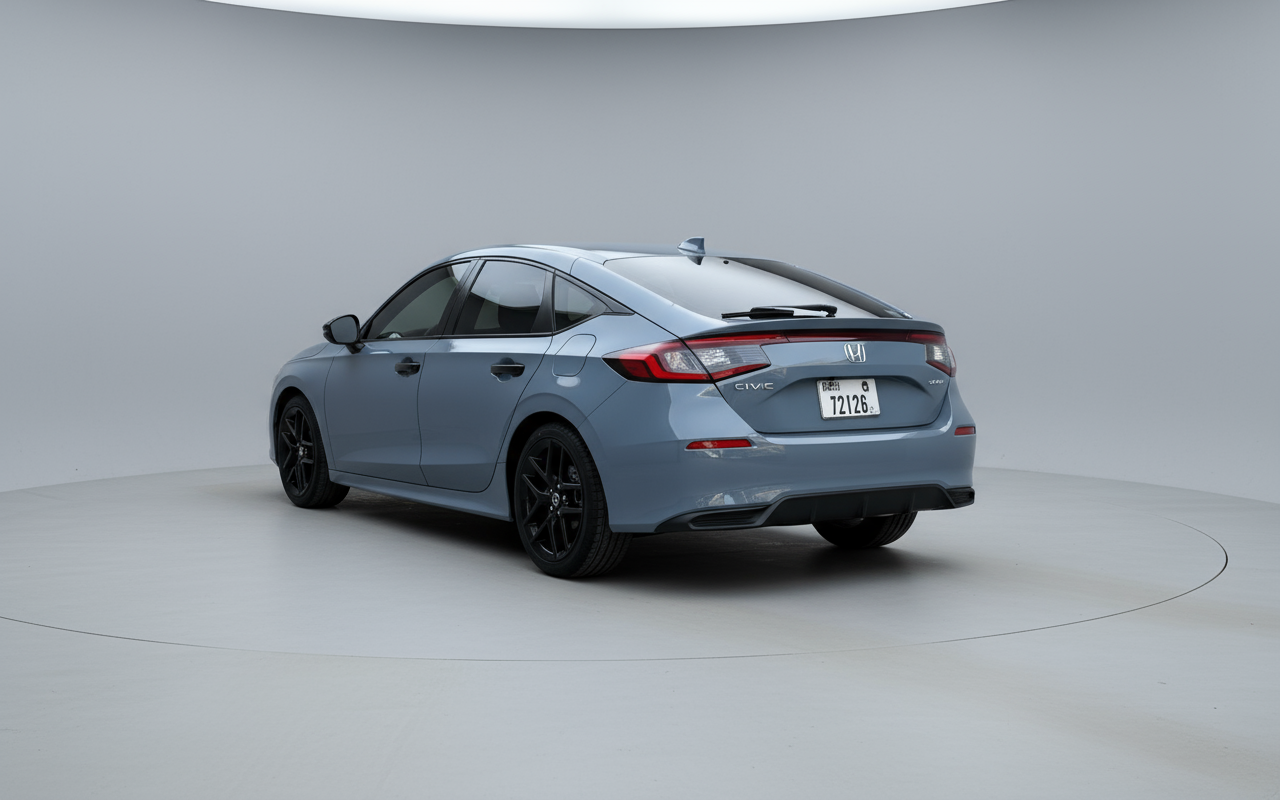 Rent Honda Civic Sport 2022 Light Blue or similar DRD Car Rental LLC