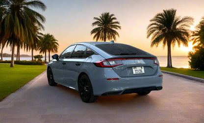 Rent Honda Civic Sport 2022 Light Blue or similar DRD Car Rental LLC