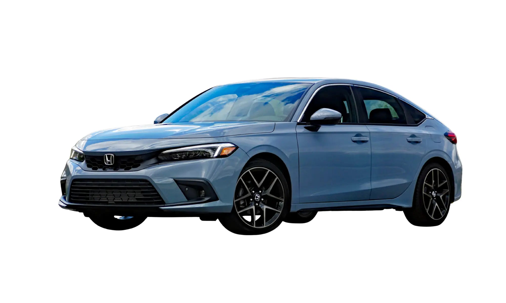 Rent Honda Civic Sport 2022 Light Blue or similar DRD Car Rental LLC