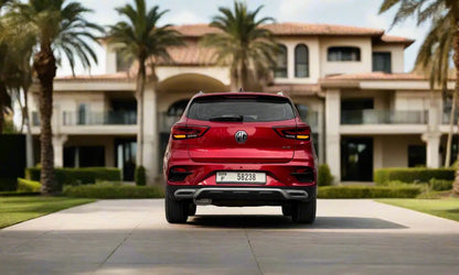 Rent MG ZS 2024 Red or similar DRD Car Rental LLC