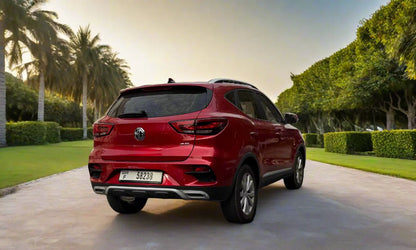 Rent MG ZS 2024 Red or similar DRD Car Rental LLC