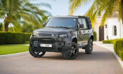 Rent Land Rover Deffender 2024 Black or similar DRD Car Rental LLC