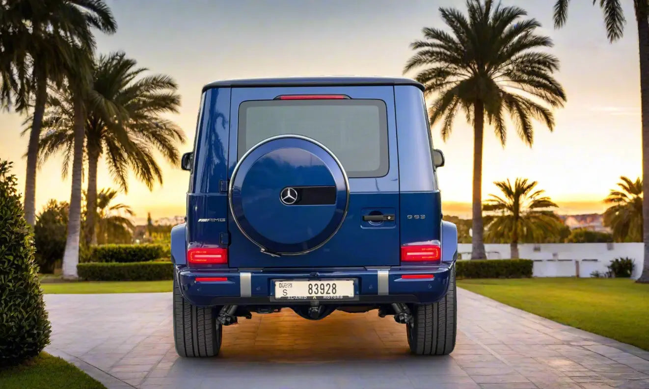 Rent Mercedes-Benz G63 2025 Blue or similar DRD Car Rental LLC