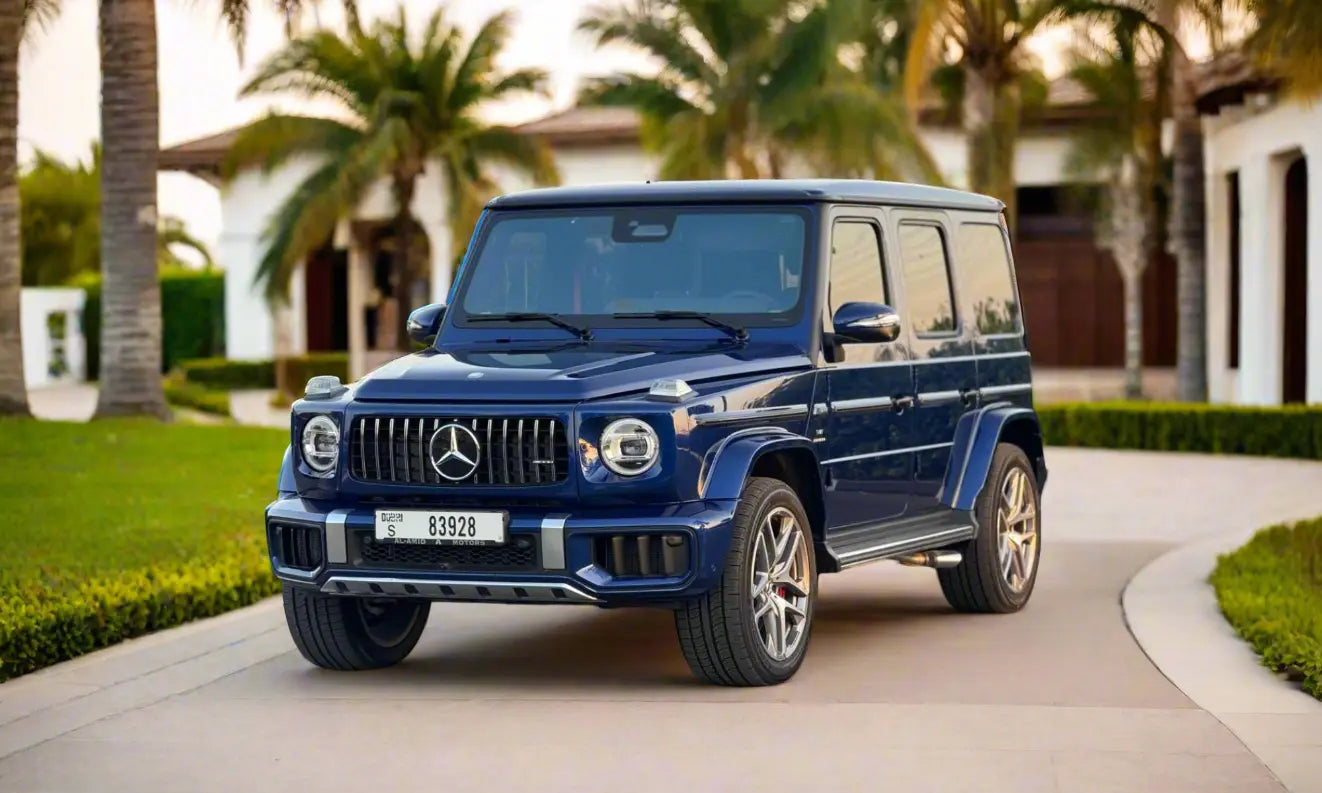 Rent Mercedes-Benz G63 2025 Blue or similar DRD Car Rental LLC