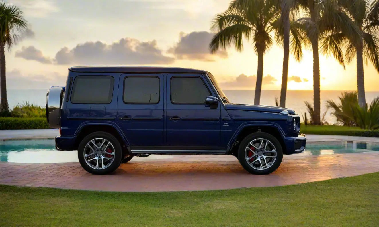 Rent Mercedes-Benz G63 2025 Blue or similar DRD Car Rental LLC