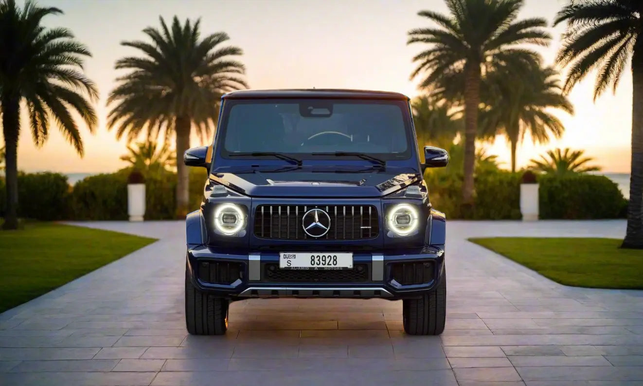 Rent Mercedes-Benz G63 2025 Blue or similar DRD Car Rental LLC