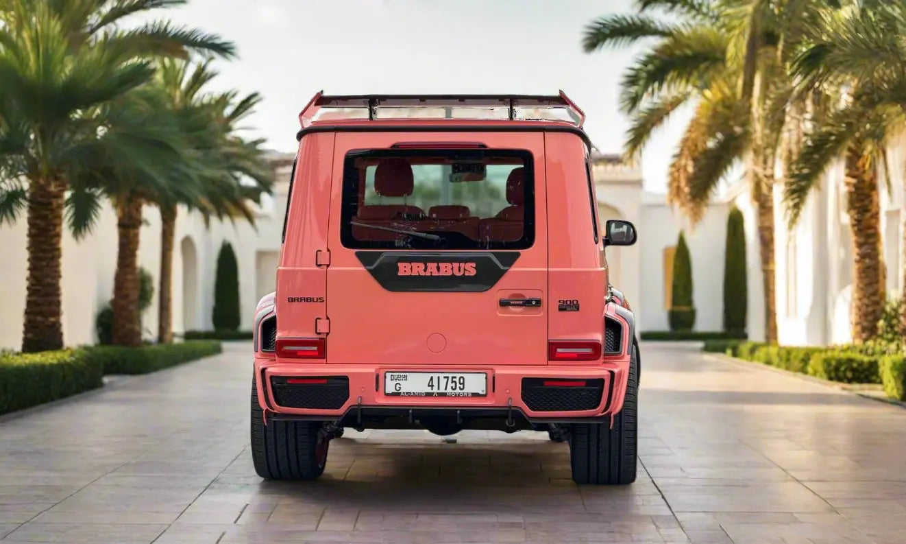 Rent Mercedes-Benz Brabus G900 2025 Orange or similar DRD Car Rental LLC