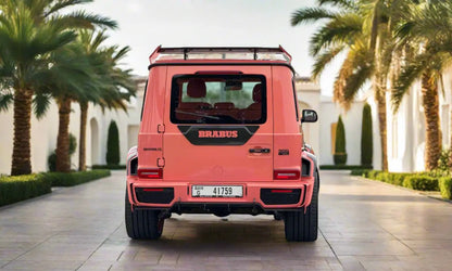 Rent Mercedes-Benz Brabus G900 2025 Orange or similar DRD Car Rental LLC