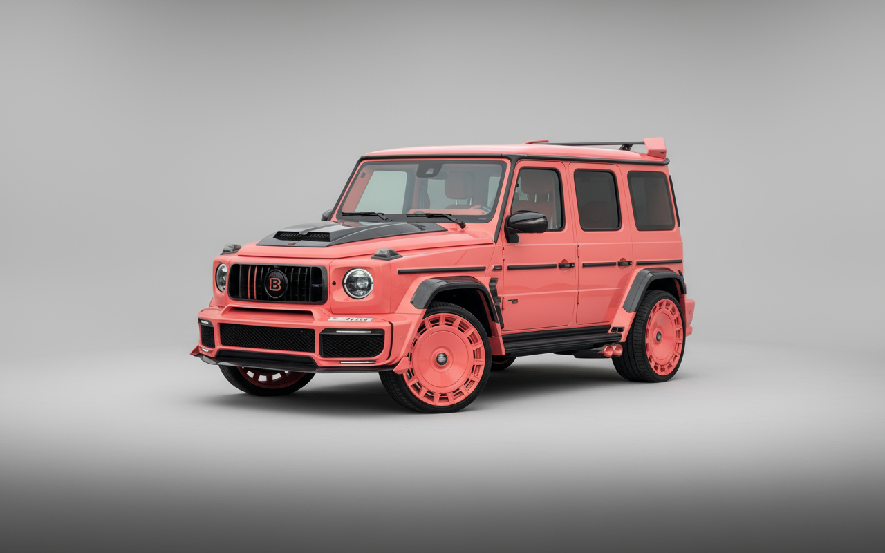 Rent Mercedes-Benz Brabus G900 2025 Orange or similar DRD Car Rental LLC