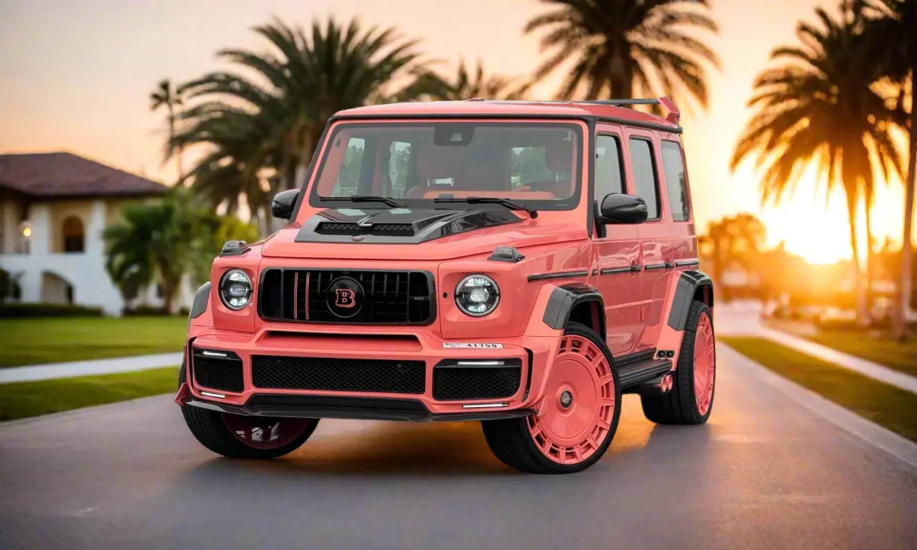 Rent Mercedes-Benz Brabus G900 2025 Orange or similar DRD Car Rental LLC