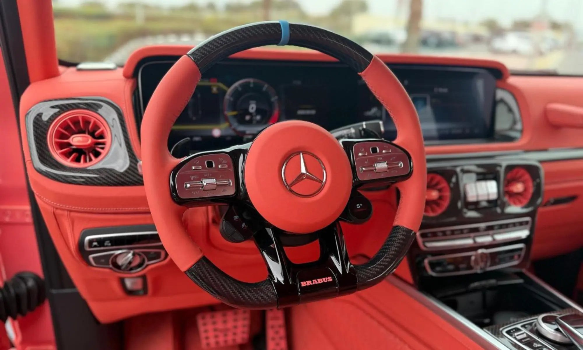 Rent Mercedes-Benz Brabus G900 2025 Orange or similar DRD Car Rental LLC