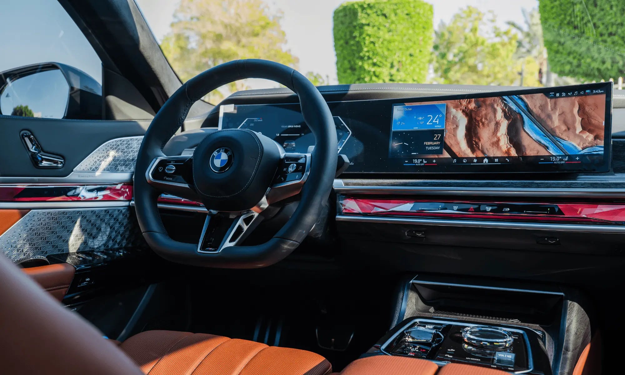 Rent BMW 740i M Kit 2024 Gold or similar DRD Car Rental LLC