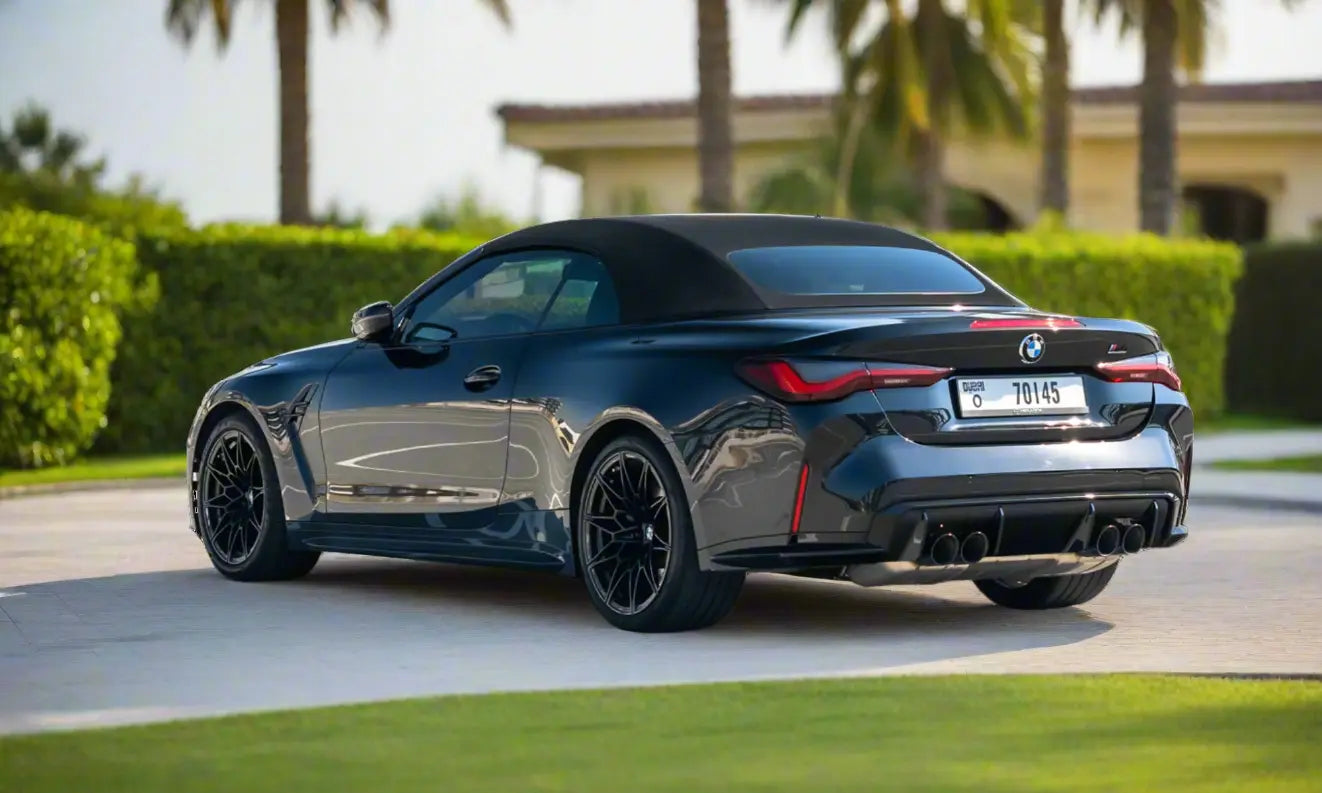 Rent BMW M4 Competition Convertible 2023 Black or similar DRD Car Rental LLC