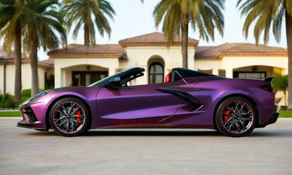 Rent Corvette C8 Stingray 2023 Maroon or similar DRD Car Rental LLC