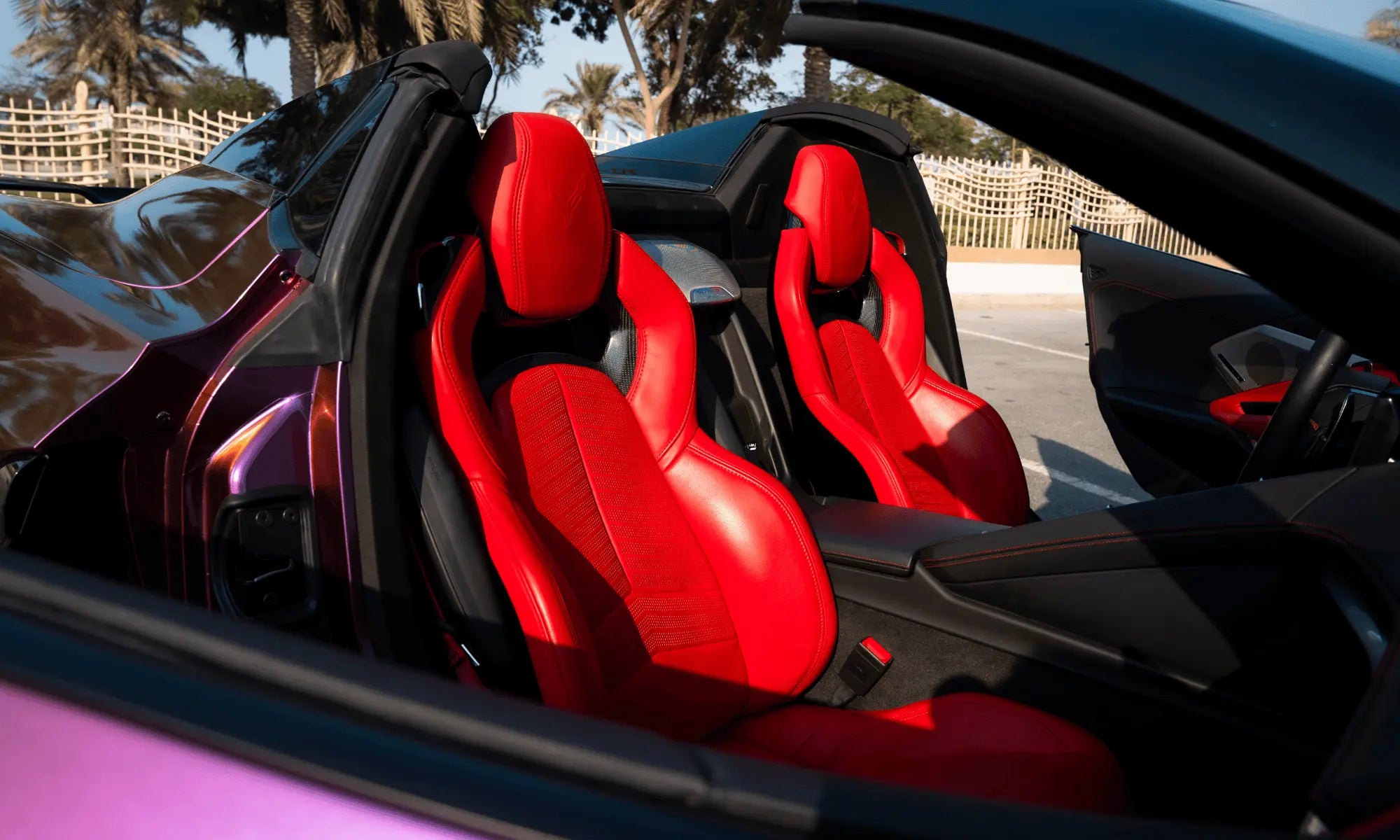Rent Corvette C8 Stingray 2023 Maroon or similar DRD Car Rental LLC