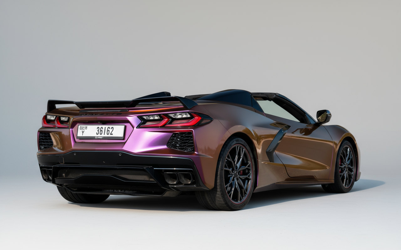 Rent Corvette C8 Stingray 2023 Maroon or similar DRD Car Rental LLC