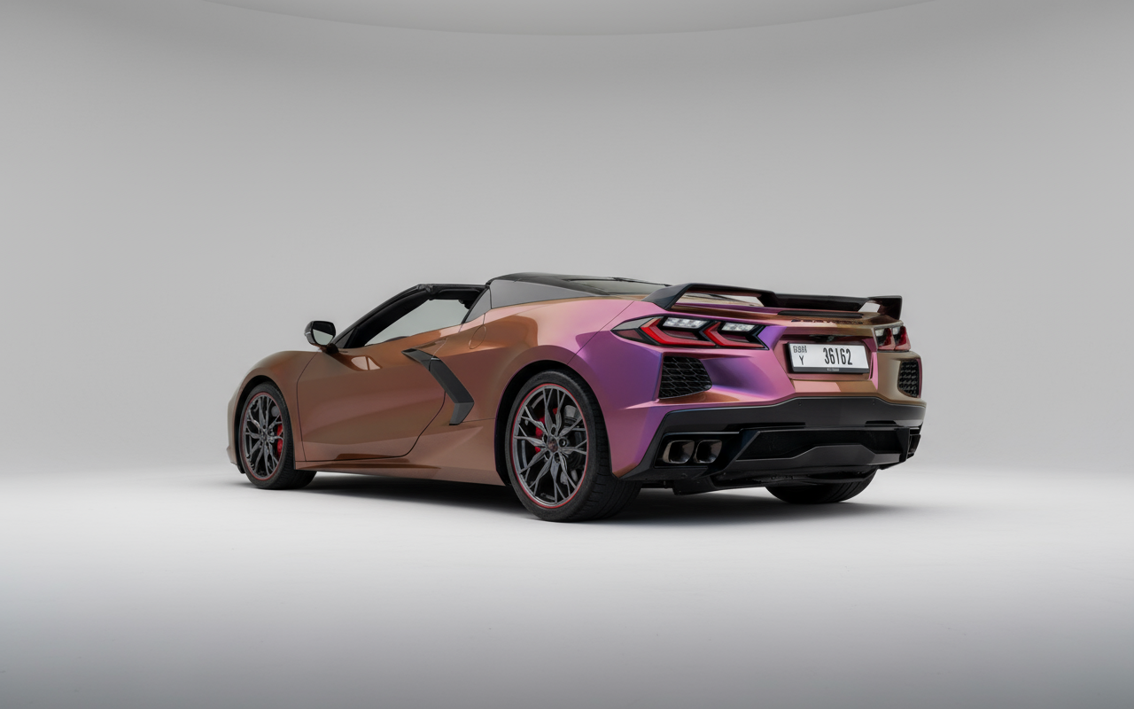 Rent Corvette C8 Stingray 2023 Maroon or similar DRD Car Rental LLC