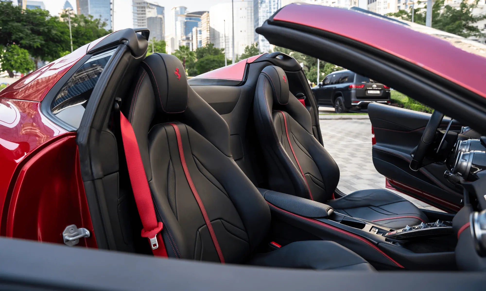 Rent Ferrari 812 GTS 2023 Red or similar DRD Car Rental LLC