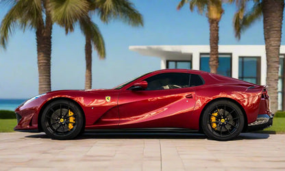 Rent Ferrari 812 GTS 2023 Red or similar DRD Car Rental LLC