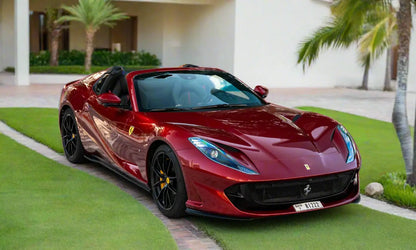 Rent Ferrari 812 GTS 2023 Red or similar DRD Car Rental LLC