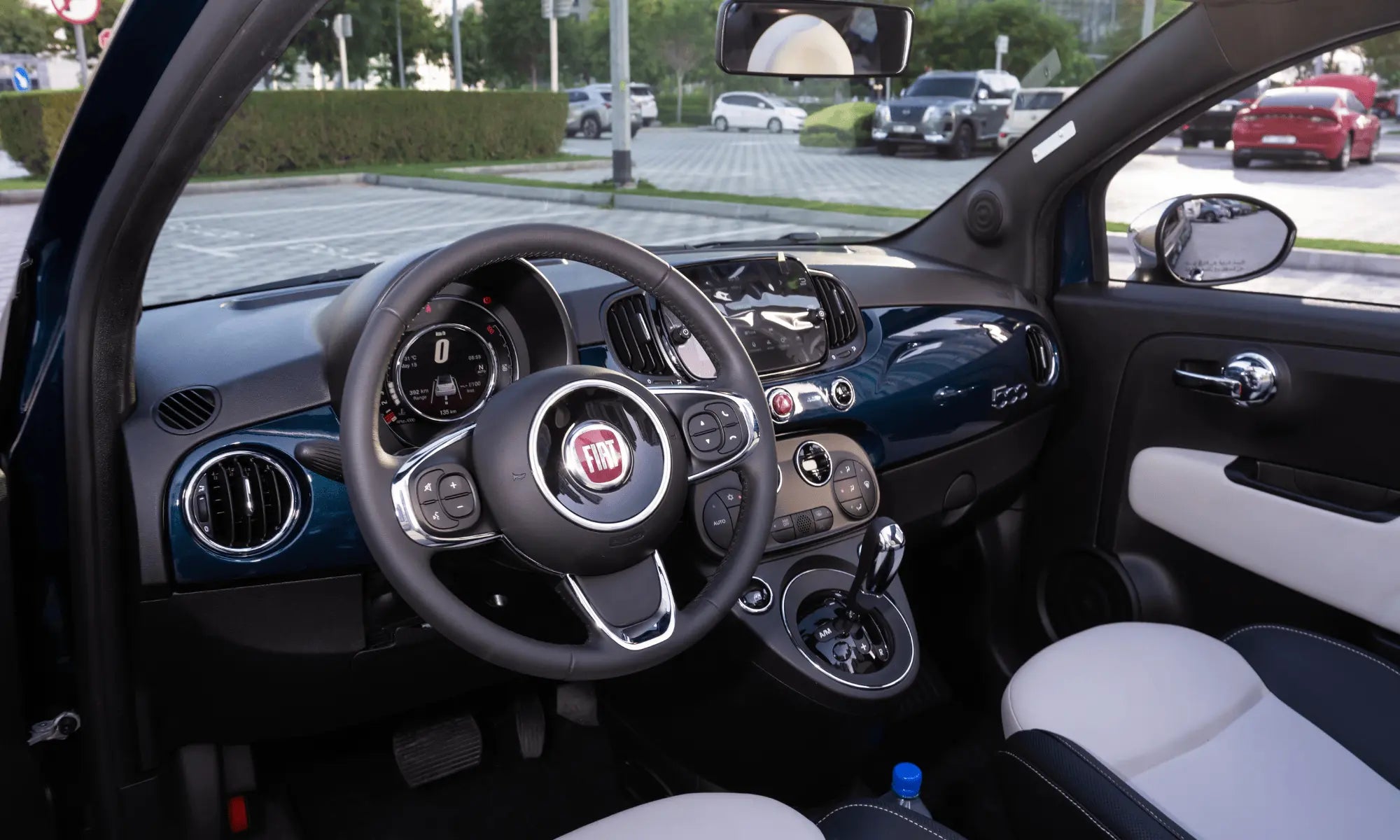 Rent Fiat dolcevita 500 2022 Blue or similar DRD Car Rental LLC