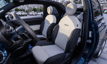 Rent Fiat dolcevita 500 2022 Blue or similar DRD Car Rental LLC