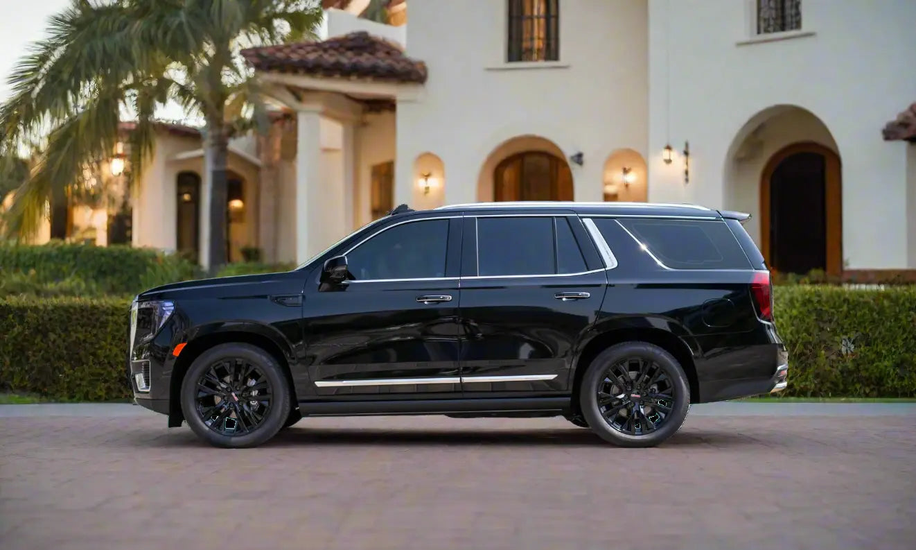 Rent GMC Yukon Denali 2023 Black  or similar DRD Car Rental LLC