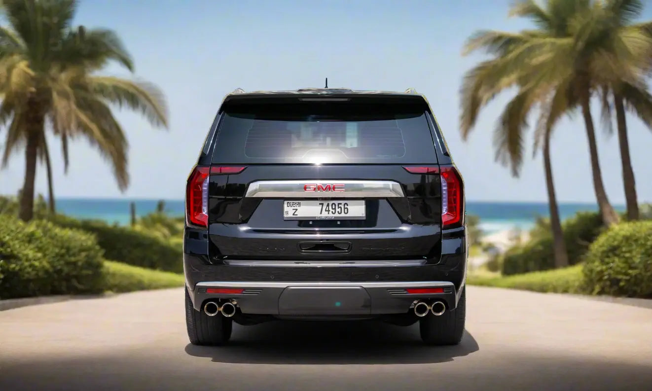 Rent GMC Yukon Denali 2023 Black  or similar DRD Car Rental LLC