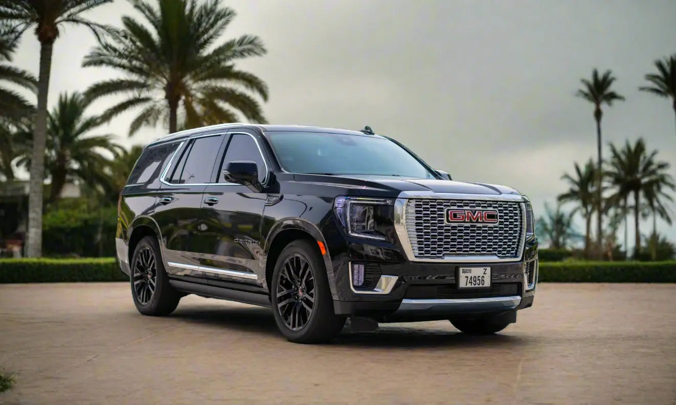 Rent GMC Yukon Denali 2023 Black  or similar DRD Car Rental LLC