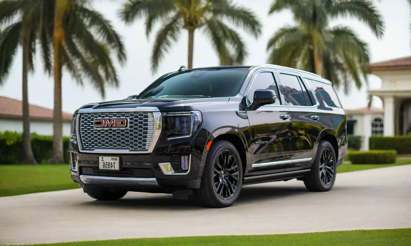 Rent GMC Yukon Denali 2023 Black  or similar DRD Car Rental LLC
