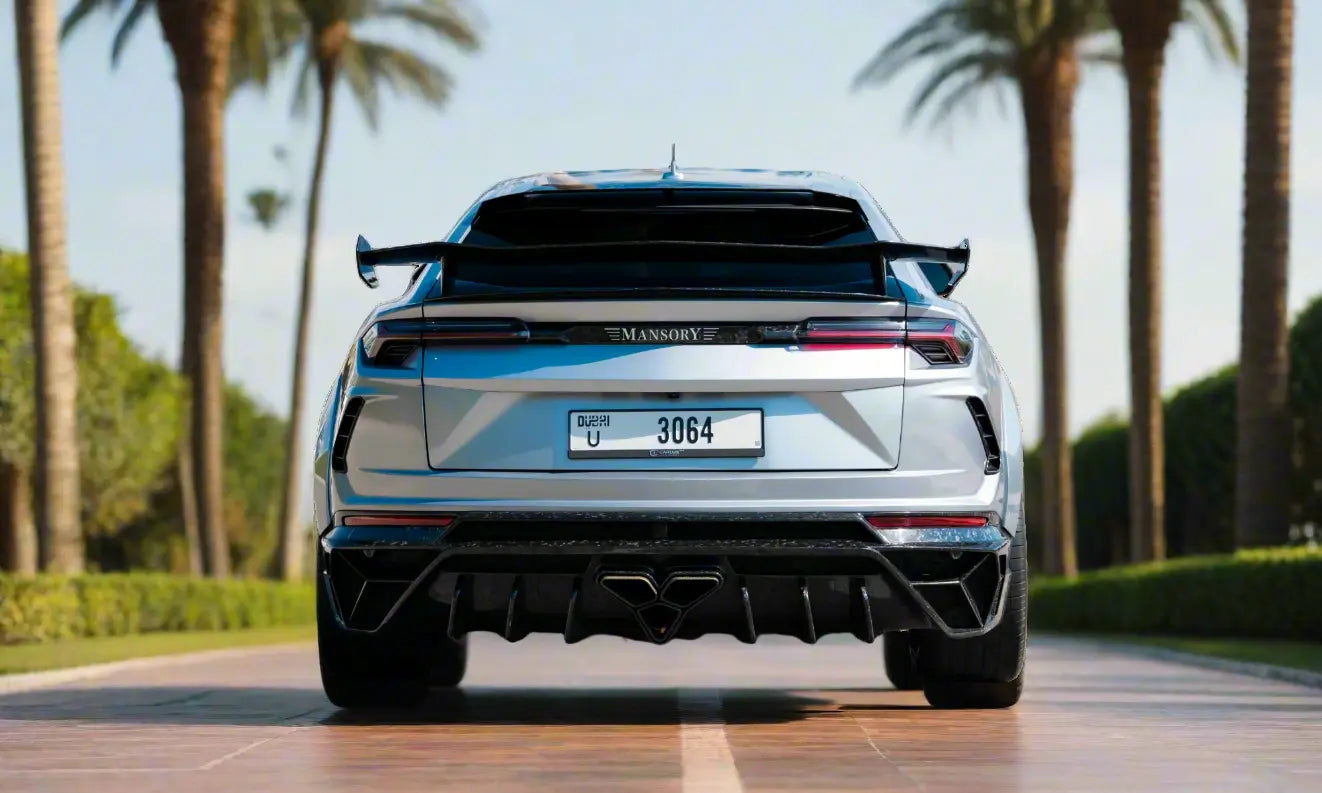 Rent Lamborghini Urus Mansory 2023 Silver or similar DRD Car Rental LLC