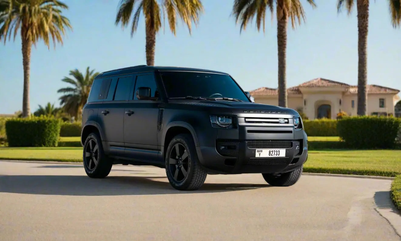 Rent Land Rover Deffender 2024 Matt Black or similar DRD Car Rental LLC