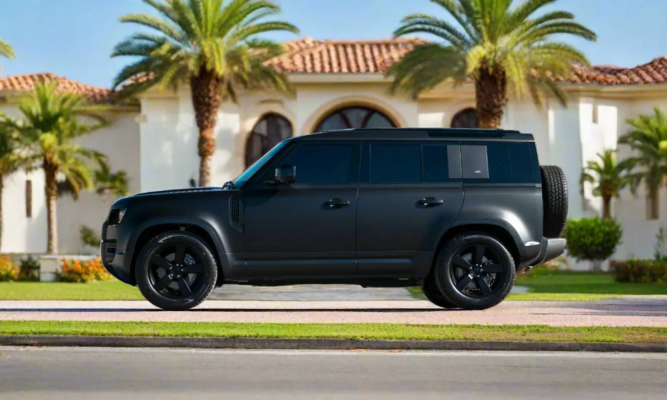 Rent Land Rover Deffender 2024 Matt Black or similar DRD Car Rental LLC