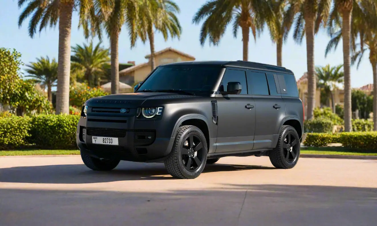 Rent Land Rover Deffender 2024 Matt Black or similar DRD Car Rental LLC