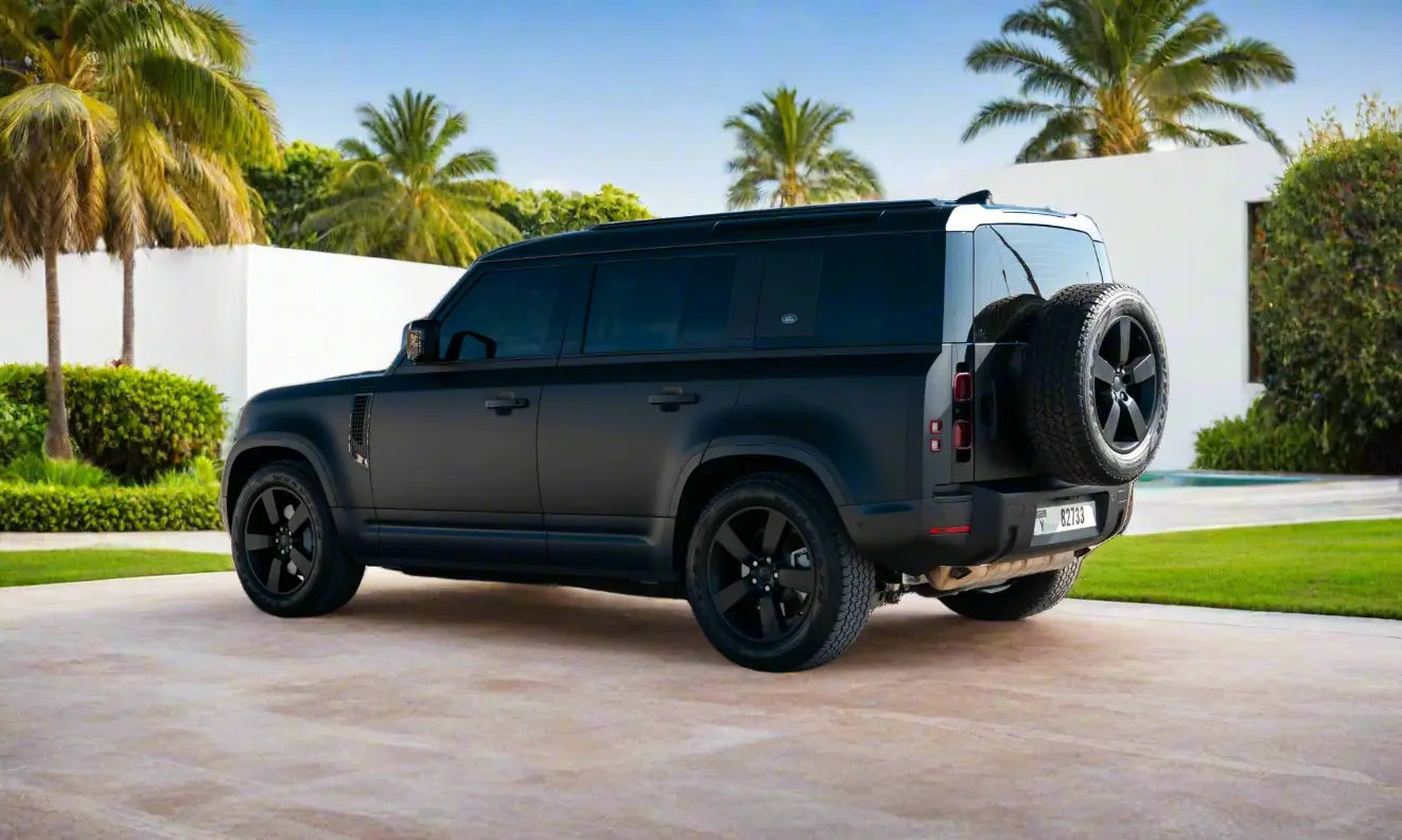 Rent Land Rover Deffender 2024 Matt Black or similar DRD Car Rental LLC
