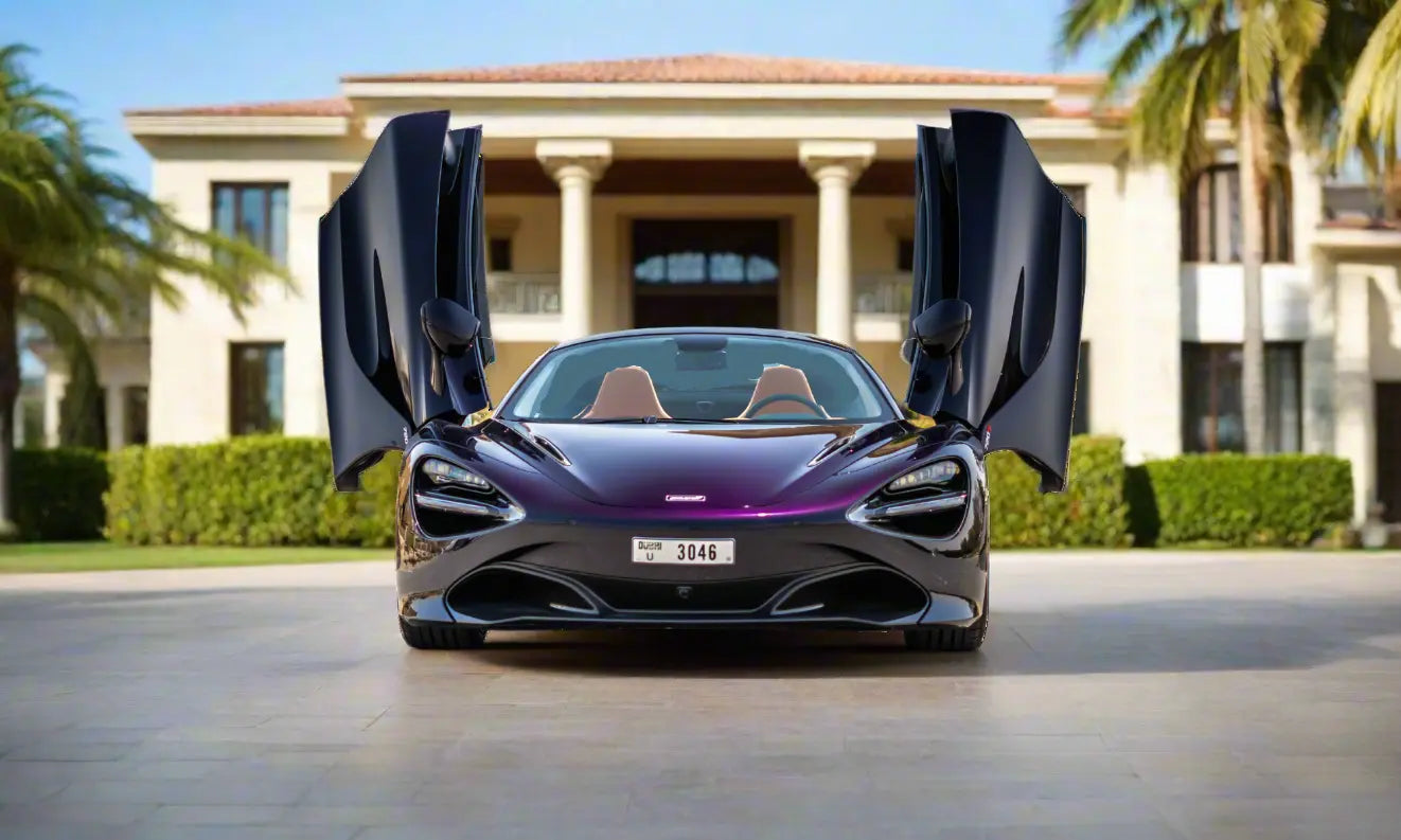 Rent McLaren 720S Spider 2023 Black or similar DRD Car Rental LLC