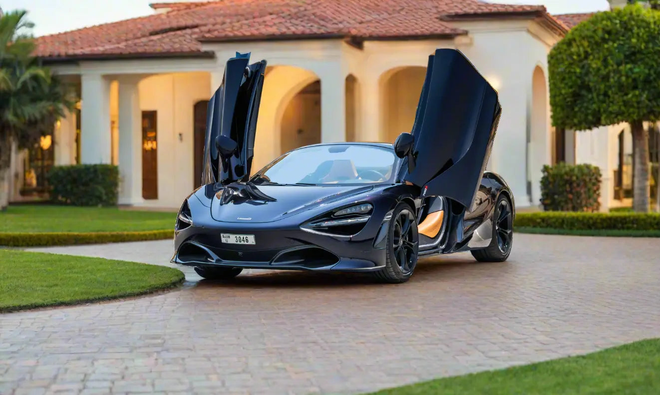 Rent McLaren 720S Spider 2023 Black or similar DRD Car Rental LLC