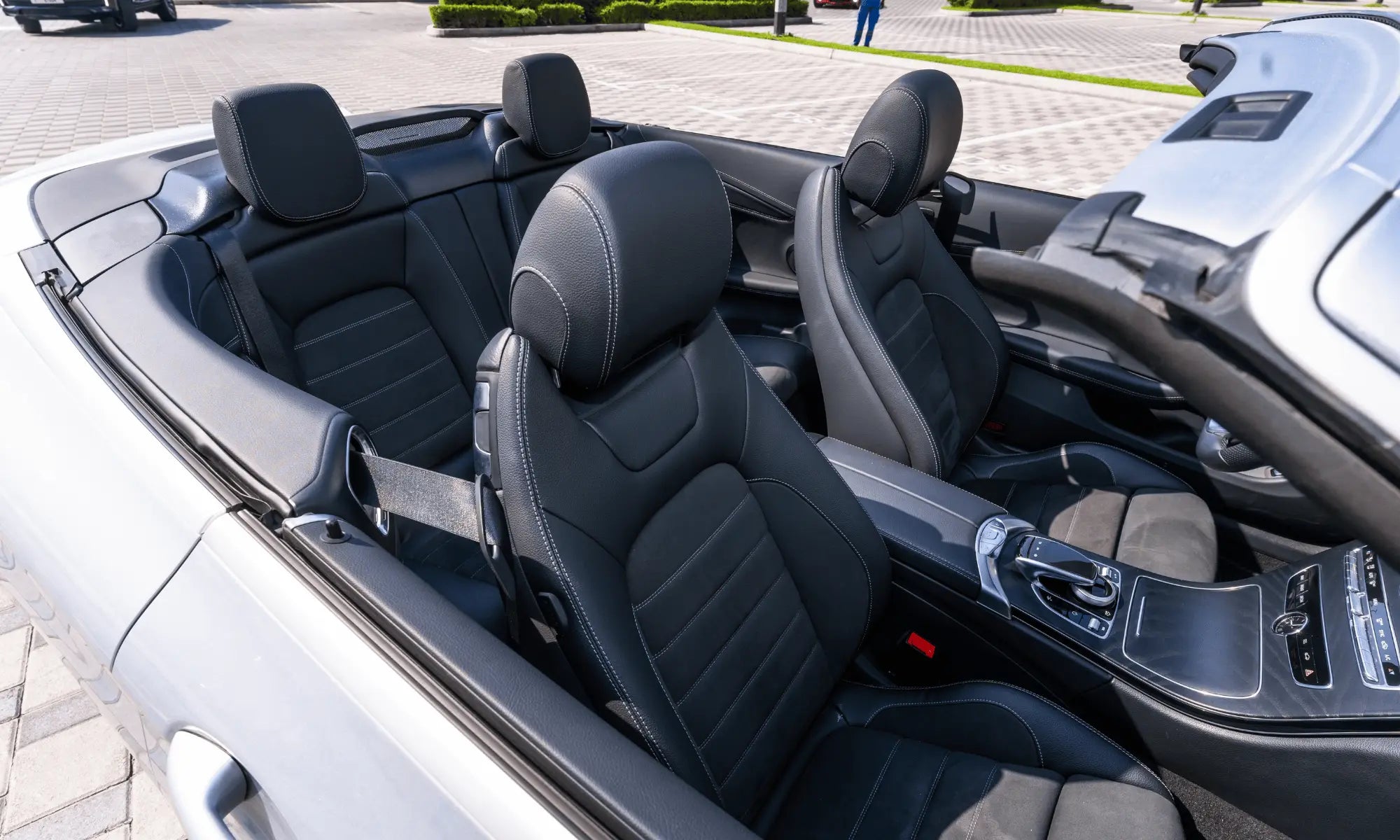 Rent Mercedes-Benz C200 Convertible 2023 Grey or similar DRD Car Rental LLC