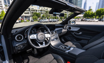 Rent Mercedes-Benz C200 Convertible 2023 Grey or similar DRD Car Rental LLC
