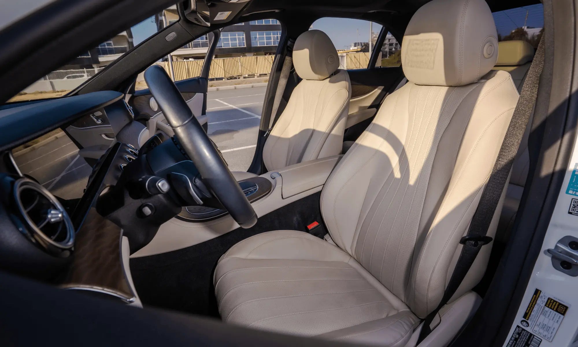 Rent Mercedes-Benz E350 AMG 2023 White or similar DRD Car Rental LLC
