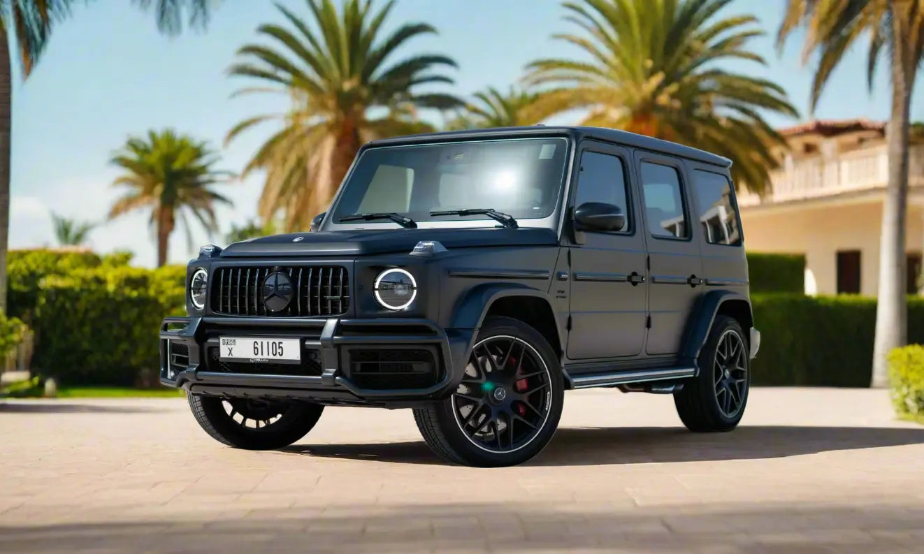 Rent Mercedes-Benz G63 2023 Matt Black or similar DRD Car Rental LLC
