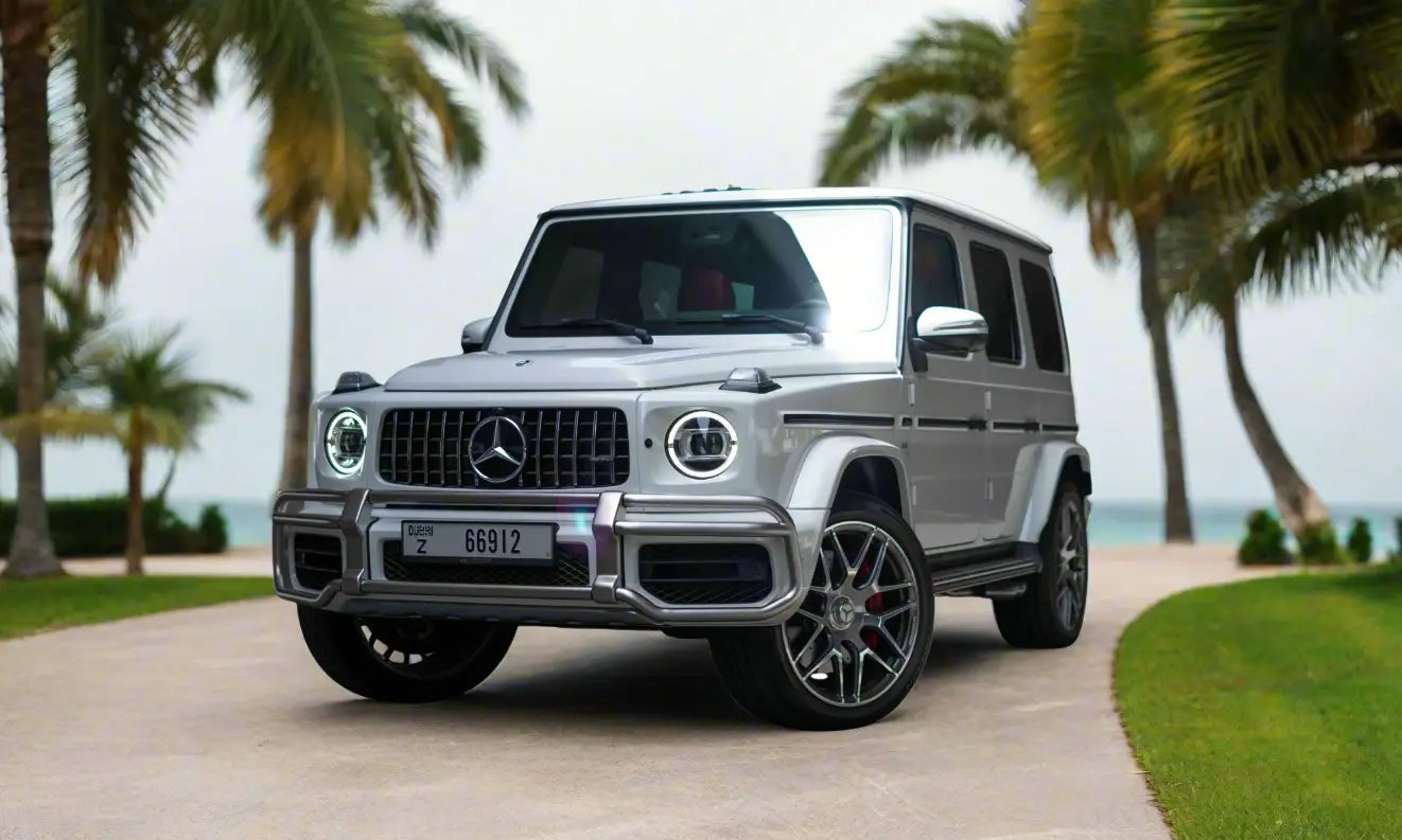 Rent Mercedes-Benz G63 2023 White or similar DRD Car Rental LLC